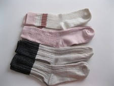 Lucky Brand Women's Super Soft Boot Socks, 4 pairs, Multi Color, Size: 5-10