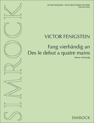 Duette von Anfang an Klavier (4 Hände) Fenigstein Benjamin - Simrock Sattel-