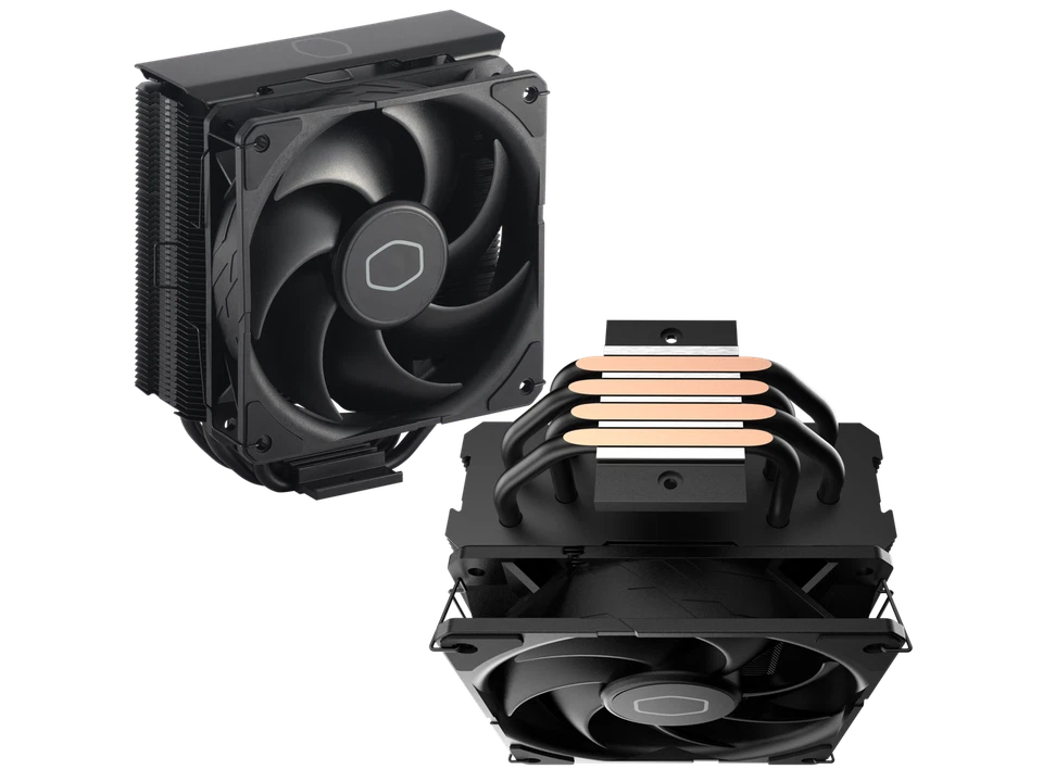 Cooler Master Hyper 212 Black CPU Cooler, SickleFlow 120 Edge PWM Fan, Aluminum - Image 3 of 4