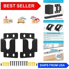 Versatile Vizio Soundbar Speaker Wall Mount - Easy Installation Sleek Design