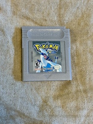 Authentic Pokemon Silver Version  Nintendo Game Boy Color Tested