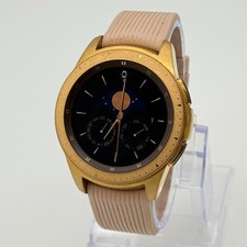 SAMSUNG Galaxy Watch 43mm Rose Gold Stainless Steel Classic, Runs, Watch Only