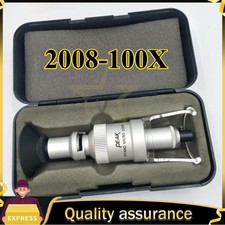 PEAK 2008-100X Stand Microscope 100x Micro Loupe with Standard Scale Original