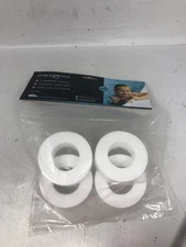 Dolphin Genuine Replacement Part Notched White Climbing Rings for Ultimate Wall