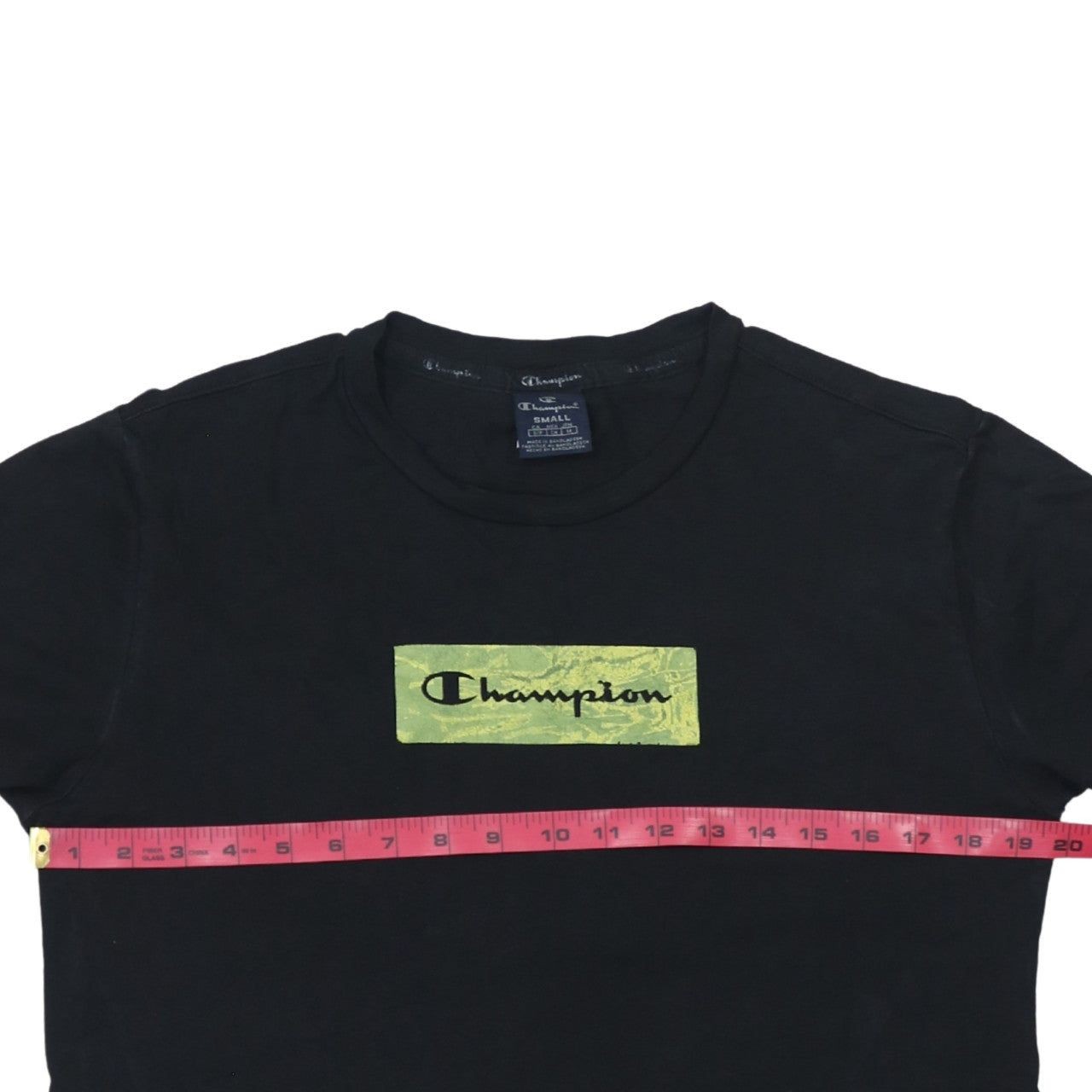 Champion Black T-Shirt Mens S image 5