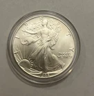 1986 P  .999 silver American Silver Eagle 1 oz Uncirculated
