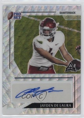 2022 Leaf Pro Set Metal Silver Wave 4/40 Jayden De Laura #PA-JDL Auto 0s5