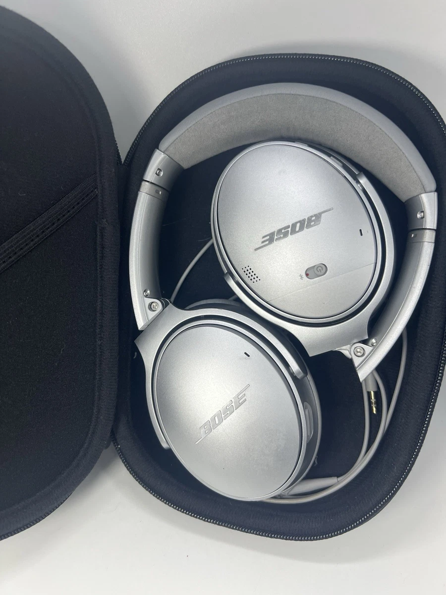 Silver Bose QuietComfort 35 Headphones for sale | eBay