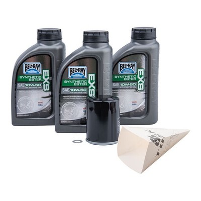 Tusk 152986059035ad-7dbf02 4Stroke Oil Change Kit Bel-Ray EXS Synth Ester 10W-50