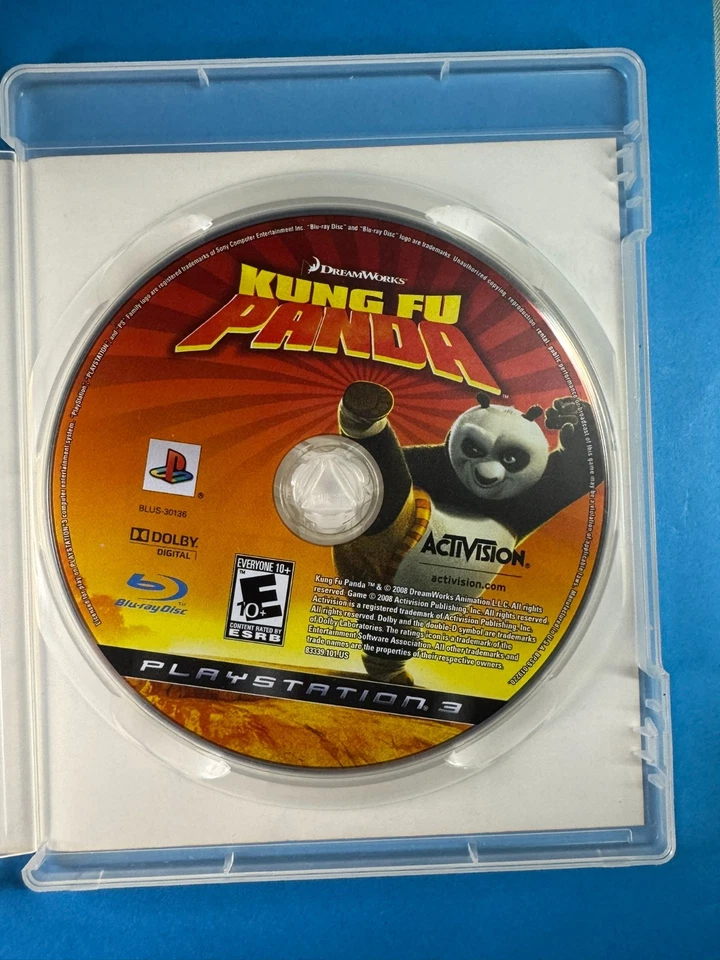 Kung Fu Panda PlayStation 3 PS3 Video Game - No Manual - Image 3 of 3