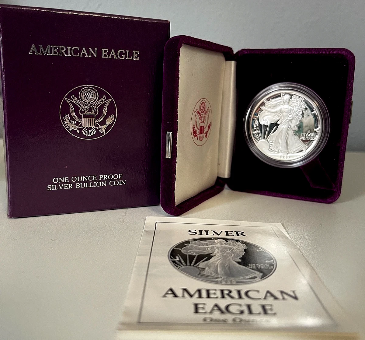American Eagle 1989 Silver Bullion Coins Just Listed 2026