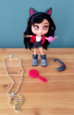Aphmau Ultima Wolf Puppe mit Zubehör, Halskette und Verpackung selten ausgemustert