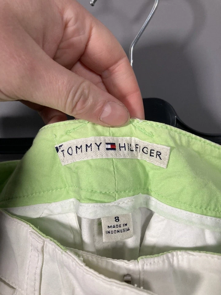 TOMMY HILFIGER Shorts - UK12 W30 - White - Great Condition - Women’s - Image 2 of 4