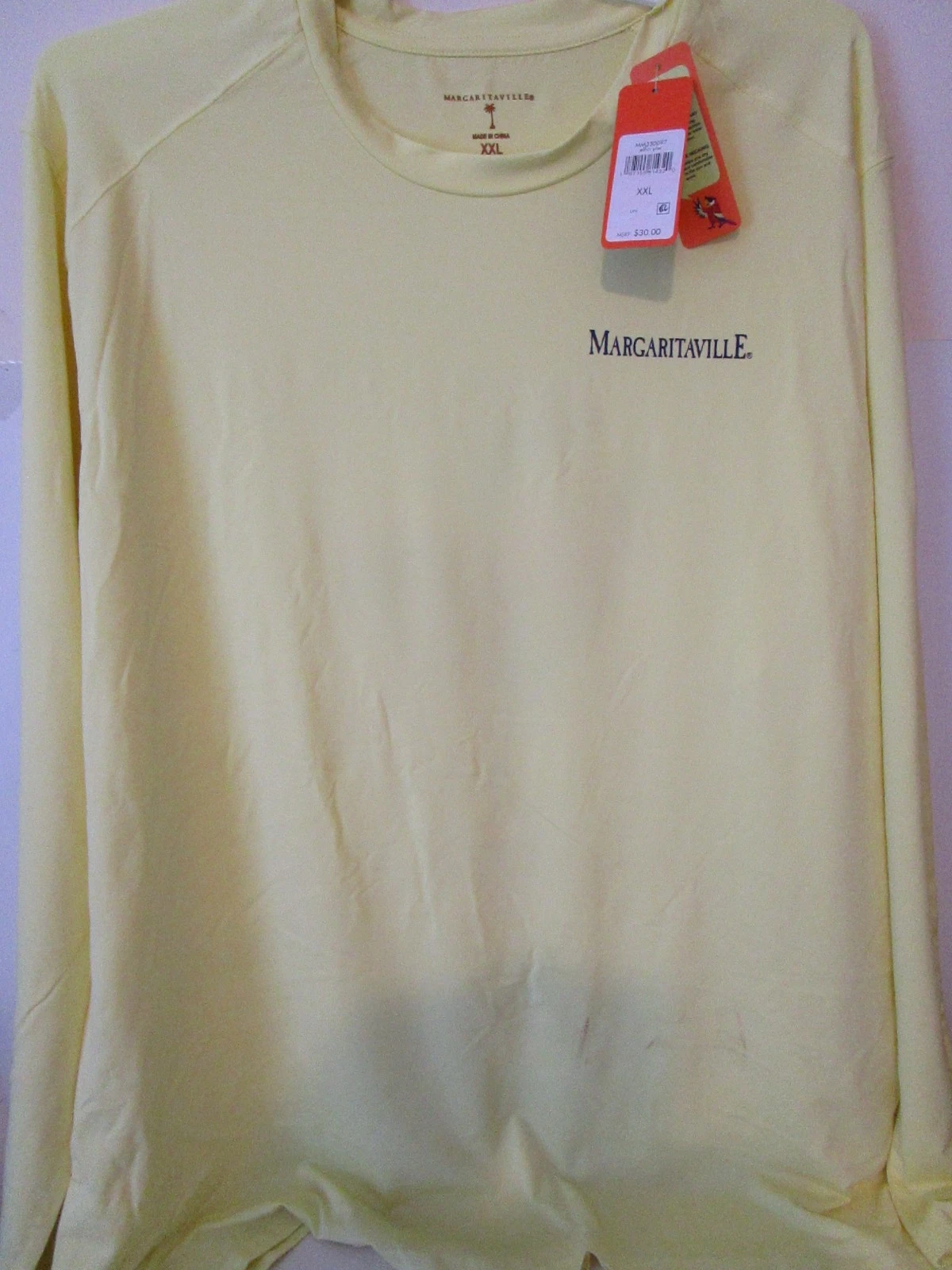 Margaritaville Parrothead Club UPF50 Long Sleeve T-Shirt Elfin Yellow Size XL
Opens in a new window