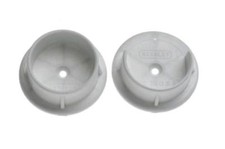 STANLEY 7056 CLOSET ROD SUPPORT FOR 1-3/8" DIAMETER ROD , WHITE PLASTIC