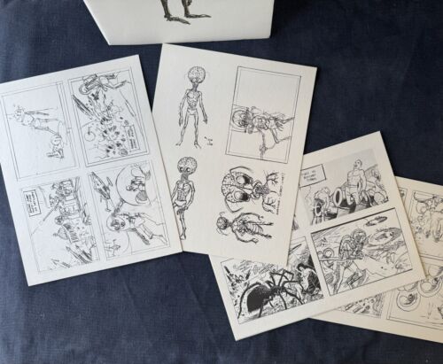 1980 Mars Attacks Portfolio of Roughs- Wally Wood- 36 Prints- Ltd Ed 1200 - Picture 6 of 7