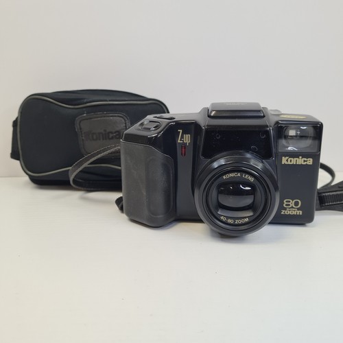 Konica Z-Up 80 Super Zoom 35mm Camera Film Tested With Konica Case