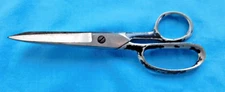 Antique Vintage Chipaway Cutlery Co Scissors Shears 6" Long Black CUT CLIP