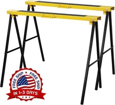 Caballete plegable port til con capacidad de peso de 275 lb, paquete de 2 US NEW
