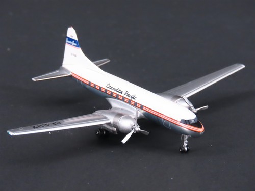 1:400 Aero Classics Die-Cast CP Canadian Pacific Convair CV-240 Airliner CF-CUX - Picture 7 of 14