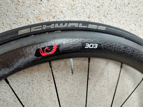 Rueda Zipp 303 Shimano 9/10/11 compartimentos bicicleta de carretera 28" tubular carbono rueda trasera - Imagen 2 de 9
