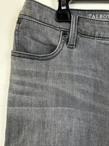 Talbots Women’s Flawless Slim Ankle Jeans Size 16 Gray Denim Stretch Comfort - Picture 4 of 7