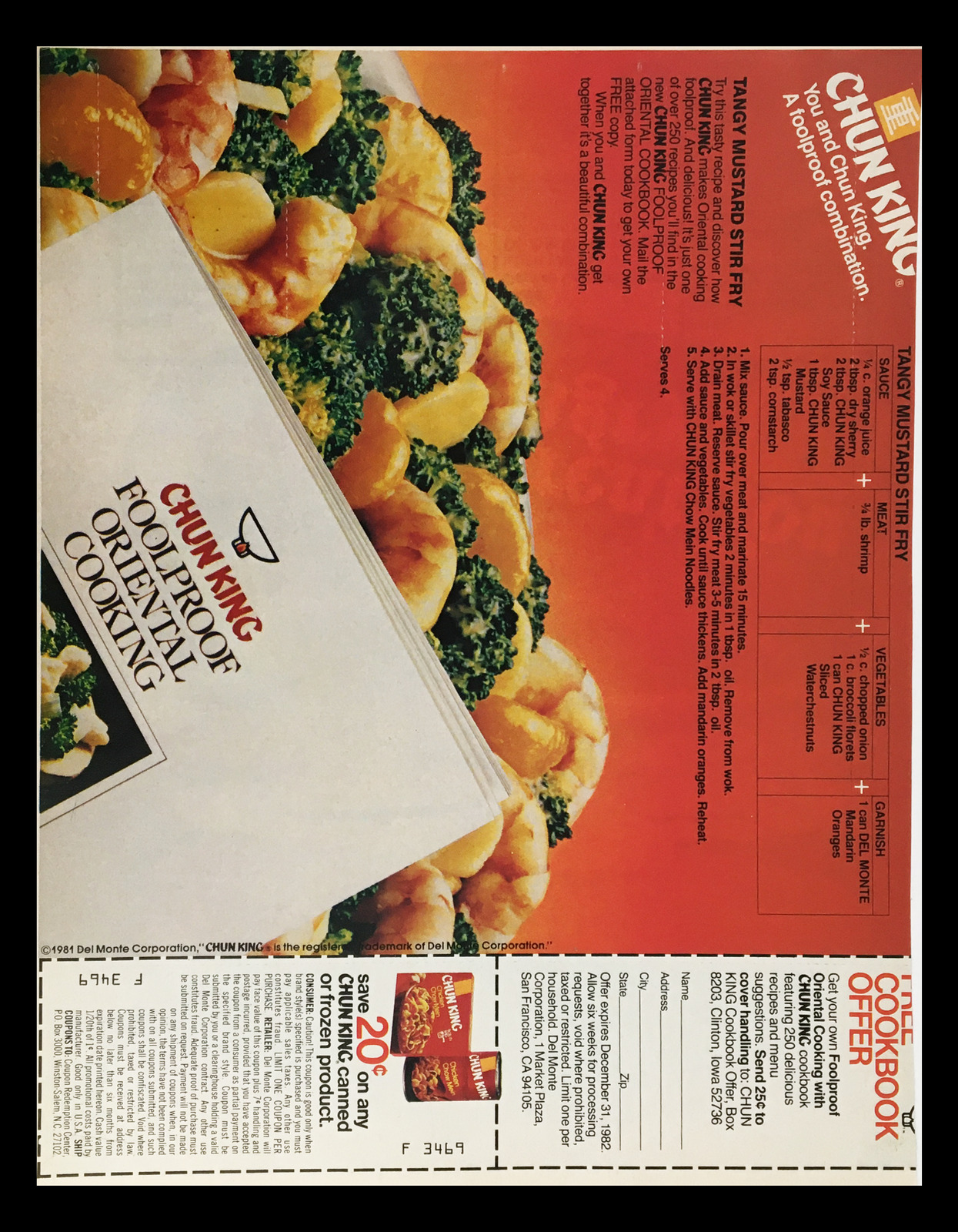 1982 Burger King Flame-Broiled Whopper Circular Coupon Advertisement