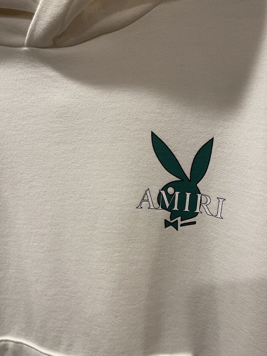 Amiri Playboy Pullover White Hoodie Size XL | eBay Amiri Playboy Pullover White Hoodie Size XL | eBay