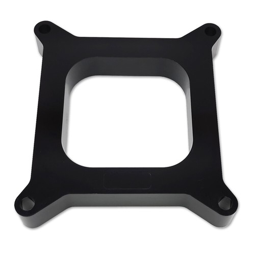 1" Open Center Phenolic Carburetor Spacer Fits Holley AFB Edelbrock SBC BBC 4BBL - Picture 2 of 4