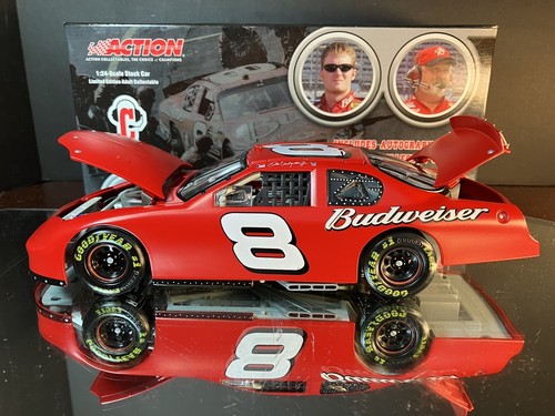 Dale Earnhardt Jr #8 Budweiser Test 2005 Chevrolet Monte Carlo Autographed Eury - Picture 2 of 13