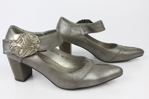 Court Shoes Trotters Flanged LA BOTTINE SOURIANTE Grey Metal T 36, Vgc , |  eBay