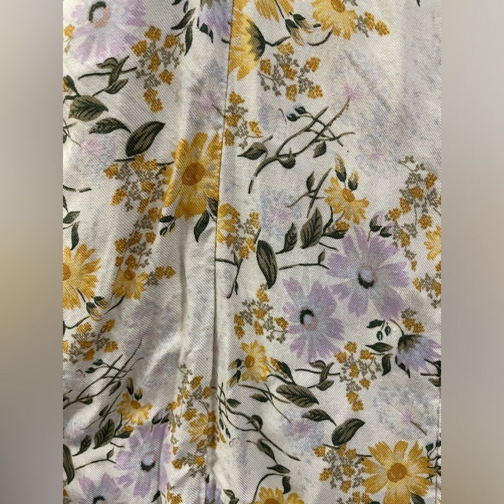 American Eagle Floral Button Down Mini Dress - XS - image 8