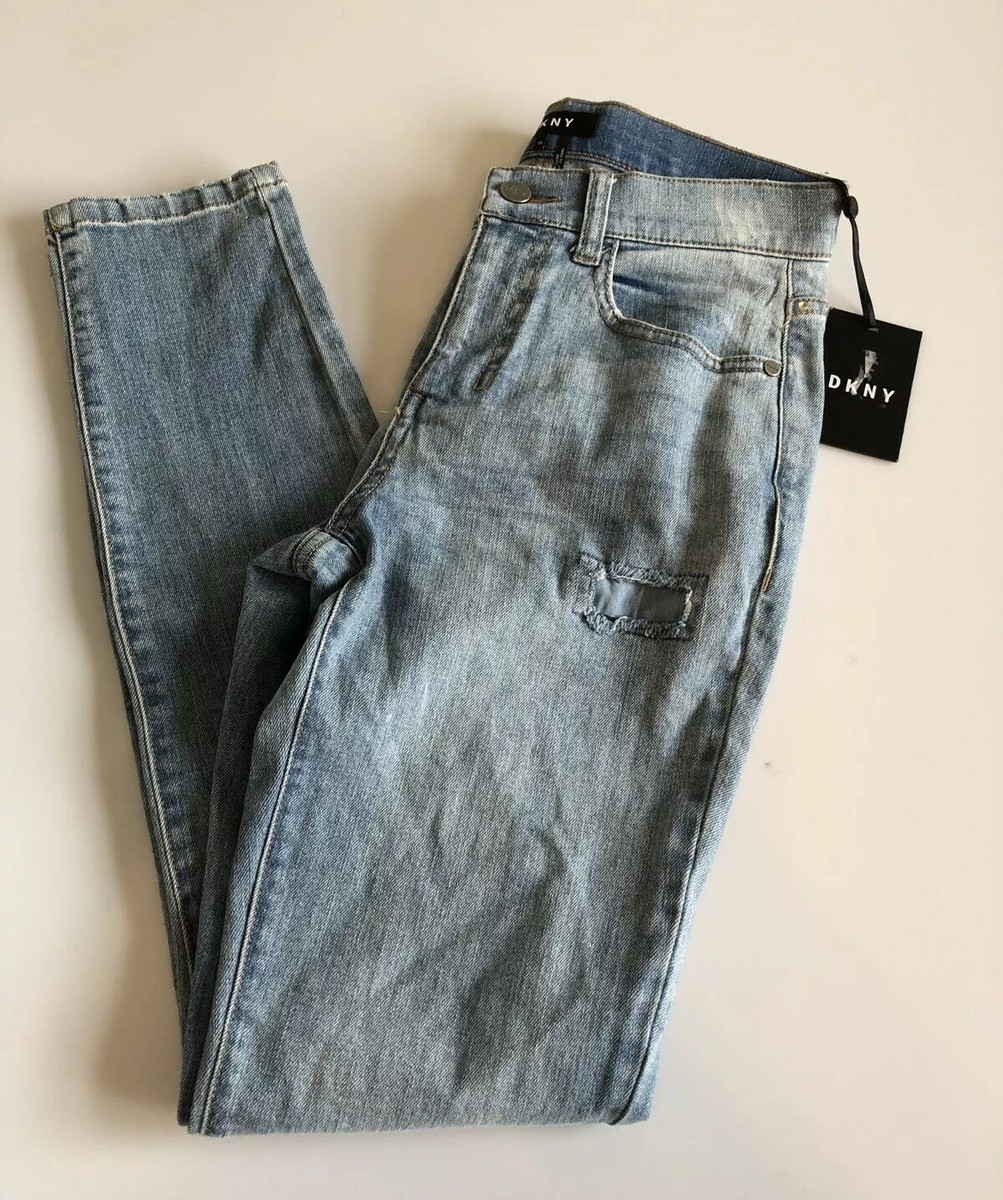 dkny distressed jeans