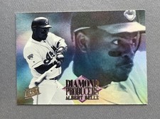 1996 Fleer Ultra Baseball Albert Belle Diamond Producers #1 Cleveland Indians