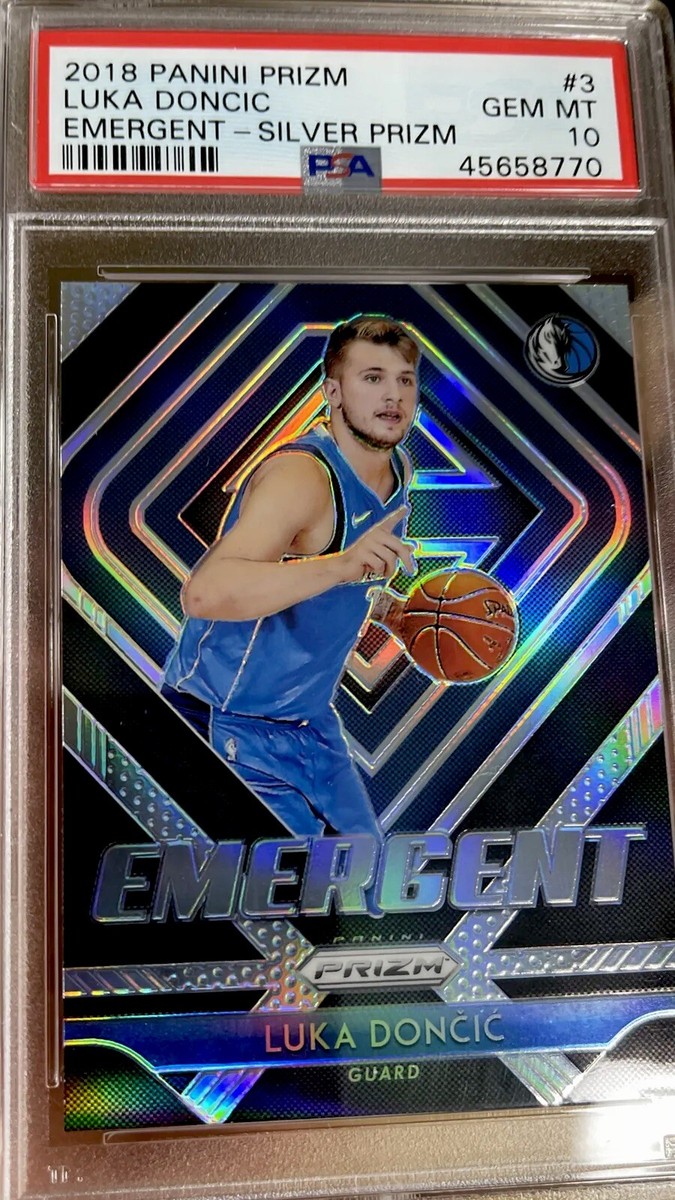 その他 2018 Panini Prizm Silver LUKA DONCIC 2018 LUKA DONCIC Prizm Silver Rookie Card #280 PSA 10 | eBay