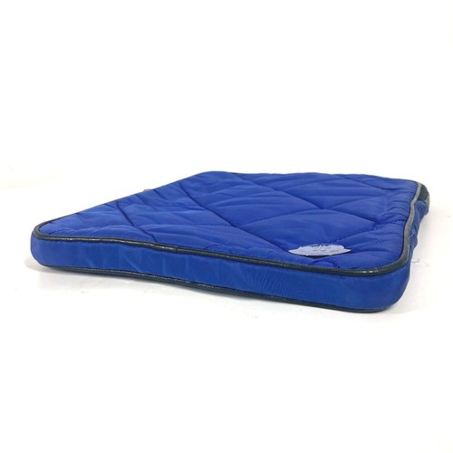 MONCLER logo tablet case Clutch bag Pouch Nylon blue/Black - Picture 5 of 18