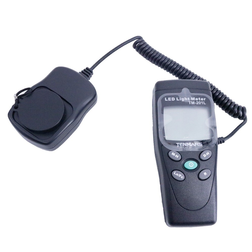 TENMARS LUX/FC TM-201L LED Light Meter LED white light Luminous