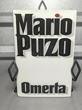 Mario Puzo OMERTA Godfather, Book 3 1st Edition 