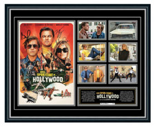 Once Upon a Time in Hollywood Signed Limited Edition Framed Memorabilia