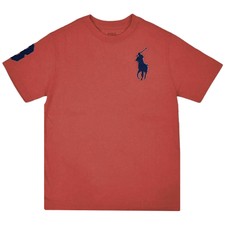 Polo Ralph Lauren Kid's Big Pony #3 Heather Red S/S T-Shirt
