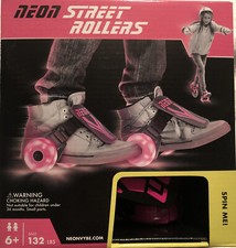 Yvolution Neon Street Roller PINK Clip  Go 101238 Brand New Heel Skates