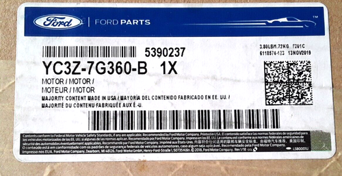 GENUINE FORD 2005-2010 F250 F350 Super Duty Transfer Case Shift Motor YC3Z7G360B - 第 1/4 張圖片