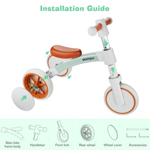 Baby Balance Bikes for 1 Year Old Boys Girls 12-24 Months Kids Toddler Infant... - Picture 5 of 8
