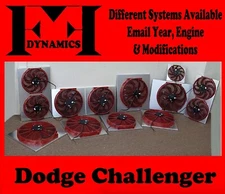 FF DYNAMICS EXTREME ELECTRIC COOLING FAN SYSTEM: CLASSIC CAR DODGE CHALLENGER