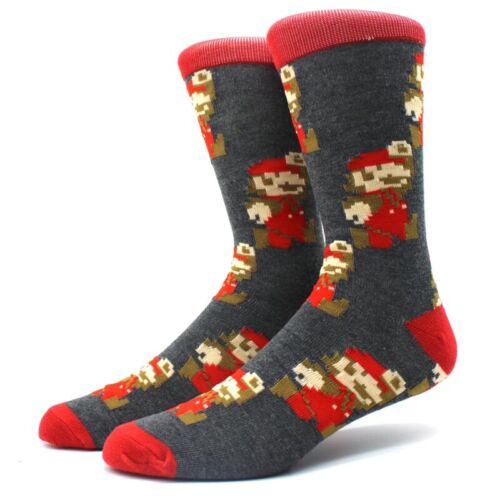 Mens Cotton Socks Novelty Cosplay Cartoon Big Size Dress Socks For Mens Gifts - Picture 12 of 41