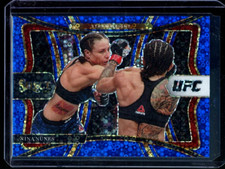 2021 Select UFC Nina Nunes Premier Level Blue Disco Prizm #181 /99 FREE Shipping