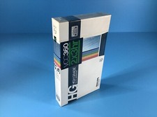 Philips VCC 360 2x3hr Video 2000 Kassette Videokassette Neu in Folie Sealed