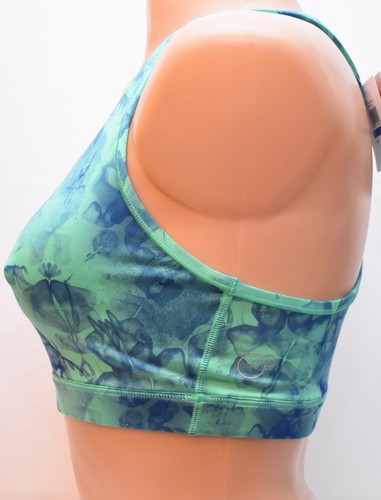 PUMA Women's Sport Bra PWRSHAPE Forever Mint Leaf-Dazzling Blue(TL26481) Size XL - Picture 7 of 8