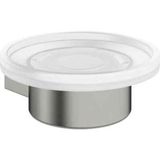 Crosswater Mike Pro Soap Dish Brushed Stainless Steel Finish Bathroom Accessory