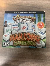 Amazing Card Games: Mahjong Adventures - 5 Pack - PC - NEW